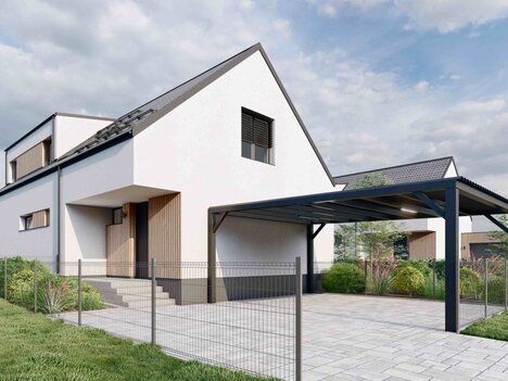 Moderní rodinný patrový dům 5-6+kk/užitná plocha 154,5 m2 s pozemkem 551 m2 - ZTV Srubec U Školky