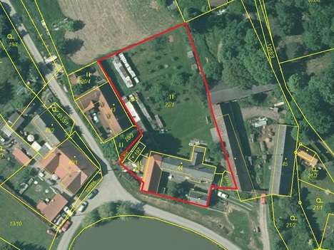 Prodej uzavřeného stavení s navazujícími pozemky v obci Žíteč na Třeboňsku - možnost přikoupení 40ha