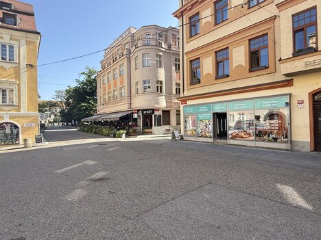 Prodej lukrativních nebytových prostor s bytem – Krajinská ulice, České Budějovice